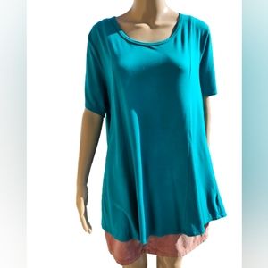 Philosophy Teal Tunic